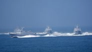 World News | Taiwan Detects 11 Chinese Aircraft, 8 Naval Vessels Around Territory