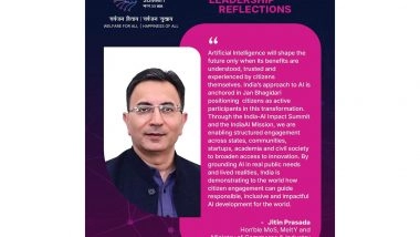 Business News | Jan Bhagidari to Guide India's Responsible AI Push: MoS Jitin Prasada