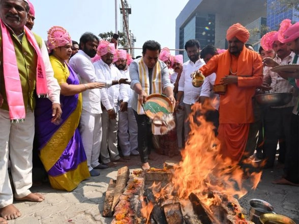 India News | BRS Will Continue to Fight for the Rights of Singareni Workers, Said KTR