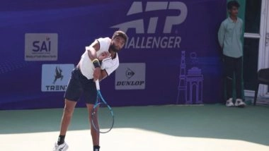 Sports News | ATP Delhi Open 2026: Last-minute Entrant M Sureshkumar Lights Up Day 1