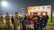 India News | Assam: Grand Finale of 21st Capt Jintu Gogoi, Vir Chakra Memorial Football Tournament Held in Duliajan