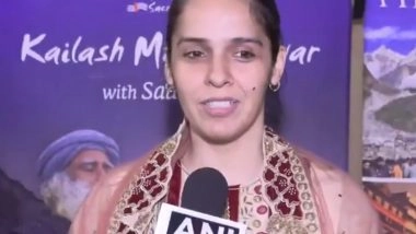 Sports News | Saina Nehwal Honoured with Bhavya Bharat Bhushan Award