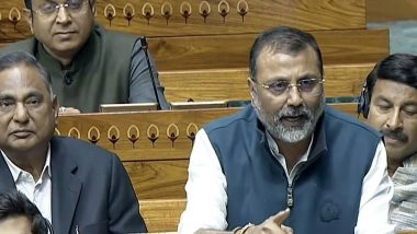 India News | Nehru Means India Accepted but Saying PM Modi Above Questions Sparks Controversy: Nishikant Dubey Accuses Congress of Double Standards