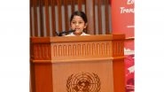 Business News | 6-Year-Old Roohi Mohazzab Makes History at United Nations Asia-Pacific Headquarters