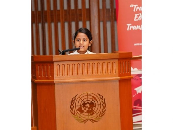 Business News | 6-Year-Old Roohi Mohazzab Makes History at United Nations Asia-Pacific Headquarters