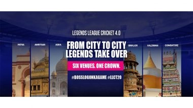 Sports News | Legends League Cricket Auction Concludes as Six Franchises Spend Rs 30.56 Crore to Acquire 97 Players