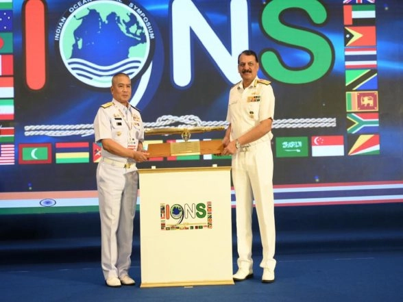 World News | India Assumes Chairmanship of Indian Ocean Naval Symposium at 9th Conclave in Visakhapatnam