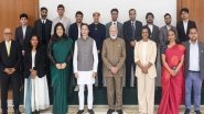 World News | PM Modi Holds Roundtable with 16 CEOs of AI Startups, 7 Bilateral Meetings