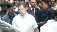India News | Rahul Gandhi Reaches Mumbai Ahead of Bhiwandi Court Appearance in 2014 RSS Defamation Case
