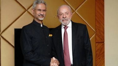 World News | EAM Jaishankar Calls on Brazilian President Luiz Inacio Lula Da Silva