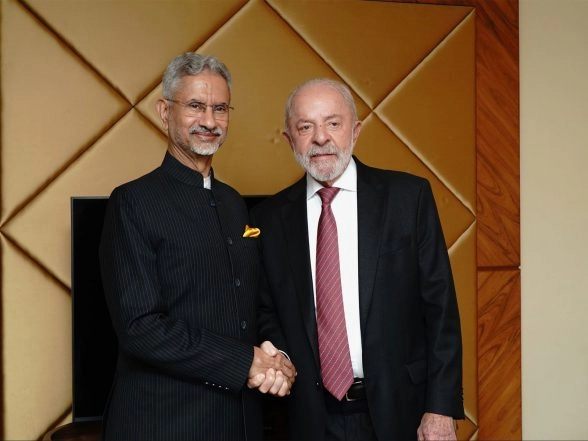 World News | EAM Jaishankar Calls on Brazilian President Luiz Inacio Lula Da Silva