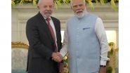 World News | Brazilian President Luiz Inacio Lula Da Silva and PM Modi Hold Bilateral Talks