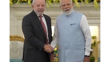 World News | Brazilian President Luiz Inacio Lula Da Silva and PM Modi Hold Bilateral Talks