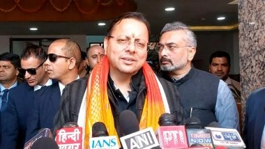India News | Uttarakhand CM Pushkar Dhami Lays Foundation Stones for 34 Projects Worth Rs 234 Crore for Kumbh Mela 2027