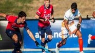 Sports News | FIH Men's Pro League: India Go Down 0-2 Against Spain in Their First Match of Hobart Leg