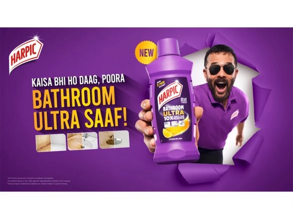 Business News | Harpic Launches New Harpic Bathroom Ultra Cleaner, Its Biggest Innovation in Bathroom Cleaning in a Decade; Welcomes Rohit Shetty as Brand Ambassador