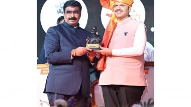 Business News | Agra Fort Hosts Historic Shivrajyotsav 2026 Honouring Chhatrapati Shivaji Maharaj's 396th Jayanti; Vinod Patil Present