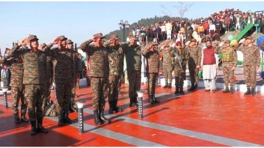 India News | 105-foot National Flag Inaugurates at Extreme LOC Village in Poonch