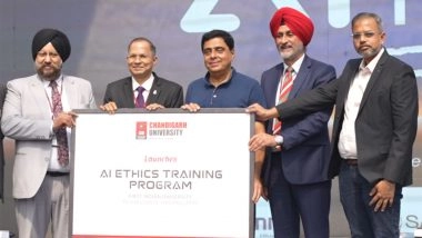 Business News | India's First AI Fest Concludes at Chandigarh University; Launches AI Ethics Training Program with Target to Train 1.5 Lakh Youth by 2030