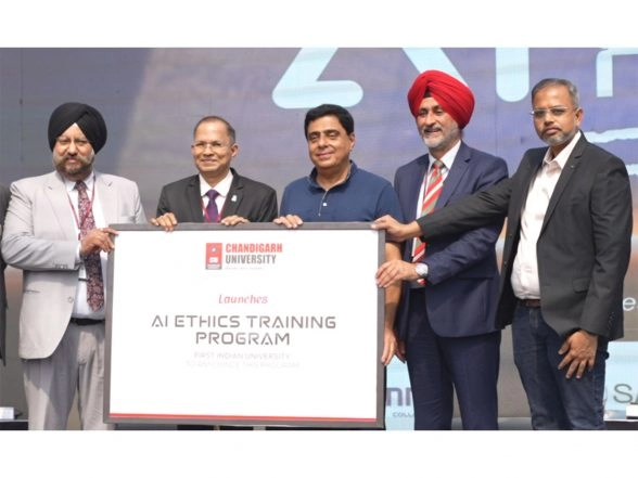 Business News | India's First AI Fest Concludes at Chandigarh University; Launches AI Ethics Training Program with Target to Train 1.5 Lakh Youth by 2030