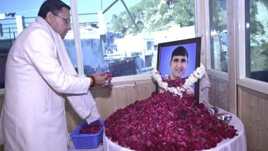 India News | Uttarakhand CM Dhami Attends Last Rites of Ranikhet MLA's Brother, Offers Condolences