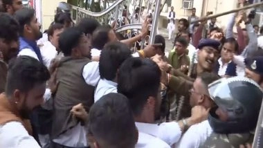 India News | Madhya Pradesh: Police Books Seven BJP Workers over Violent Clash at Congress Office; Investigation Underway