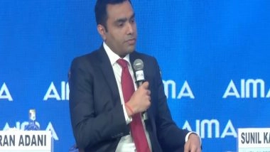 India News | Karan Adani Outlines Governance, Defence and Growth Priorities at AIMA Platinum Jubilee Celebrations