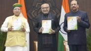 India News | Vice President CP Radhakrishnan Releases Tamil, Gujarati Editions of Constitution