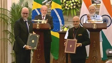 World News | India-Brazil Exchange MoU to Strengthen Cooperation in Pharmaceutical and Medical Products Regulation