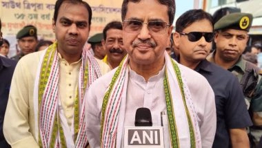 India News | Tripura CM Manik Saha Welcomes Resumption of Agartala-Kolkata Bus Service Via Dhaka