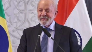 World News | ''Surprised and Touched'': Brazilian President Lula Hails India's Cultural Hospitality, Recalls Reciprocal Gesture for PM Modi