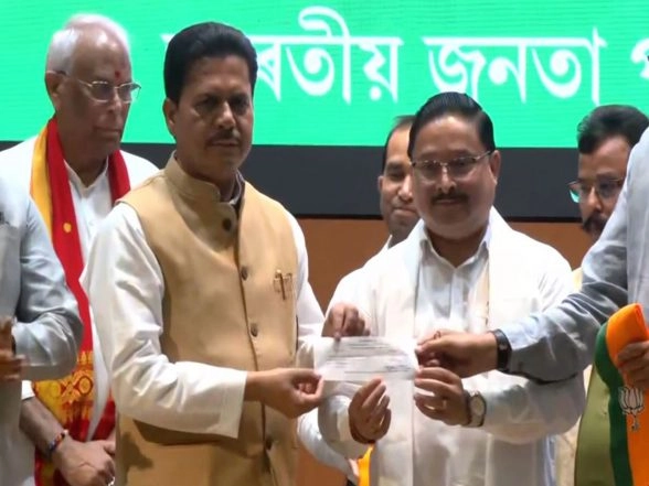 India News | After Three Decades, Bhupen Kumar Borah Joins BJP in Poll-bound Assam