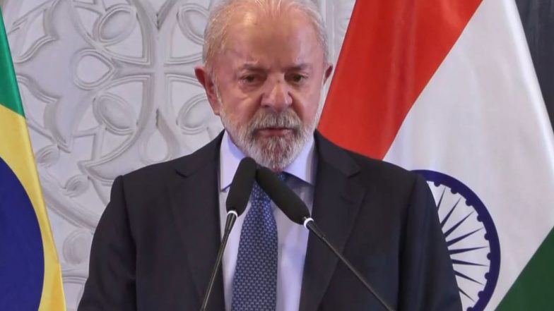 World News | ''Not Dealing with a Coloniser'': Lula Hails India-Brazil Partnership, Sets USD 30 Billion Trade Target