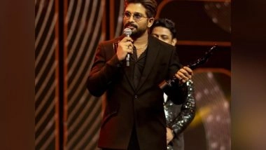 Entertainment News | Land Where I Am Loved in Unique Way: Allu Arjun Dedicates Best Actor Award to Fans