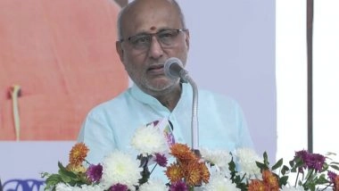 India News | Vice President Of India CP Radhakrishnan Lays Foundation Stone Ceremony for a 140-foot Statue of Freedom Fighter V.O.C. Chidambaram Pillai