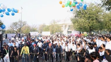 Sports News | Centre's Push Elevates India's Sporting Stature; Athletes Welcome CWG 2030 Amid Nationwide Fit India Cycling Drive