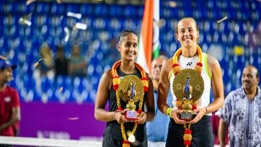 Sports News | Vandewinkel Ends Adkar's Historic Run to Clinch ITF W100 Bengaluru Title