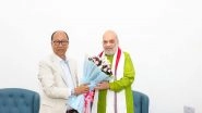 India News | Manipur CM Discusses Progress of Peace, Rehabilitation in State with Union Minister Amit Shah