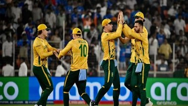Sports News | T20 WC: Miller, Jansen, Maharaj Shine as SA Hand India Massive 76-run Loss in Super 8 Stage Opener