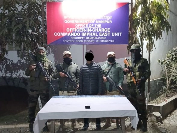 India News | Manipur: Security Forces Arrest RPF/PLA Cadre Involved in Extortion