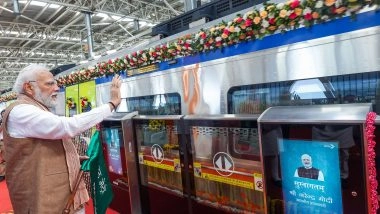 India News | For the First Time Namo Bharat and Metro Rail Will Operate on the Same Station and on the Same Track: PM Modi