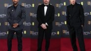 Entertainment News | BAFTA 2026: Lead Actor Nominees Leonardo DiCaprio, Timothee, Michael B Jordon Exudes Class in Black Suits