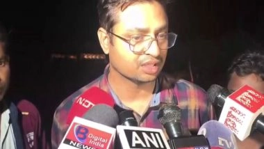 India News | MP: Portion of Railway Overbridge Collapses on NH-45 in Jabalpur During Ongoing Maintenance Work