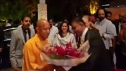 India News | UP CM Yogi Adityanath Arrives in Singapore