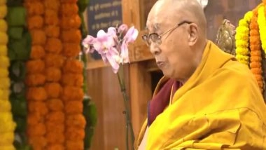 World News | HP: Dalai Lama Attends 'Long Life Prayer' Offered to Him by Ex-Tibetan Political Prisoners in Dharamsala