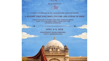Business News | KARYA: India's First Museum-Scale Fashion & Craft Platform Launches in Mumbai This April