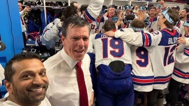 World News | FBI Director's Locker-room Celebration with US Olympic Hockey Gold Stirs Debate over Priorities