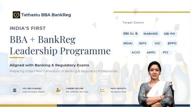 Business News | Tathastu ICS Launches India's First-of-its-Kind BBA BankReg Programme