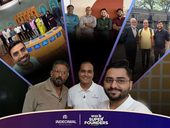 Business News | INDECIMAL Raises the Bar: India's First Reality-TV Featured Construction Startup Built on Trust & Technology