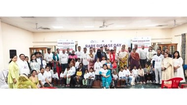 Business News | International Rare Disease Day 2026 Observed on 22nd February 2026 at SGPGI, Lucknow